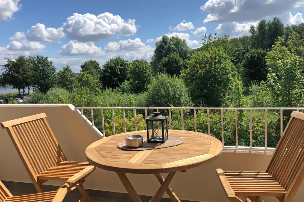 Fewo1846 Strandresidenz Wassersleben - Ostseenest - Modernes Studioapartment Mit Balkon Am Strand Harrislee Buitenkant foto