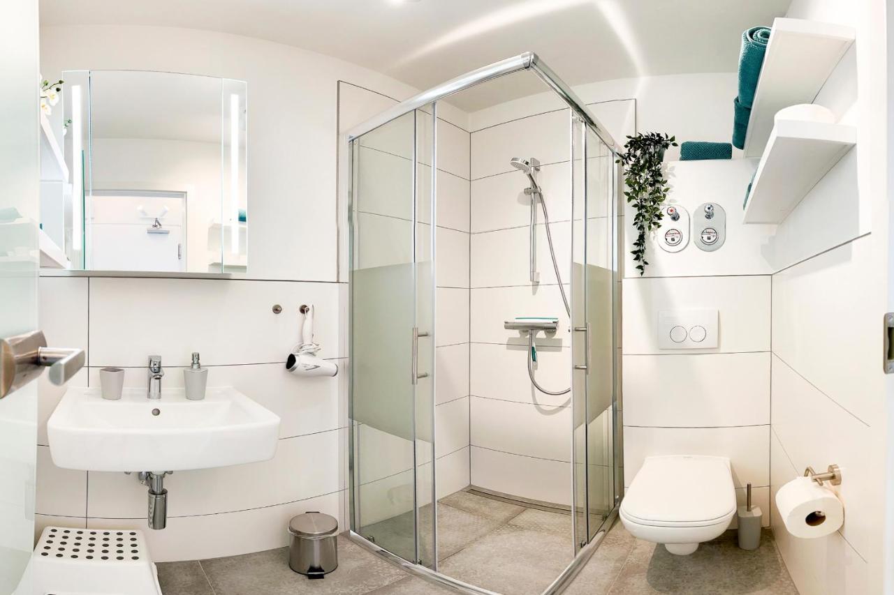 Fewo1846 Strandresidenz Wassersleben - Ostseenest - Modernes Studioapartment Mit Balkon Am Strand Harrislee Buitenkant foto